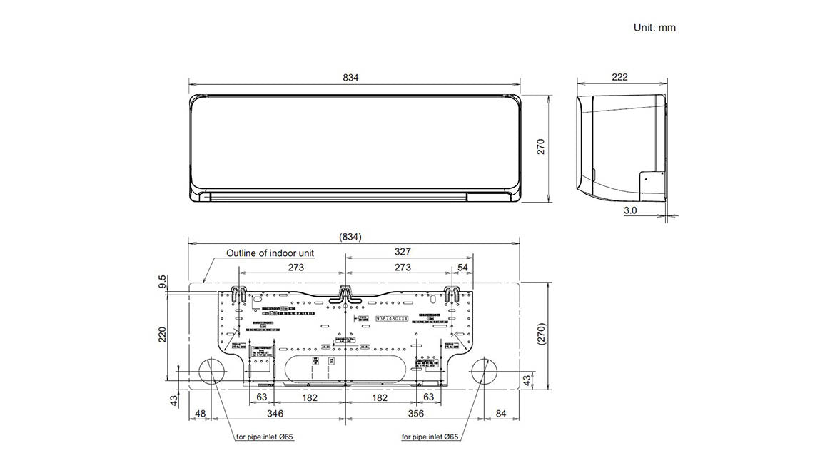 Fujitsu - ASTG12KMTC - 3.5KW 